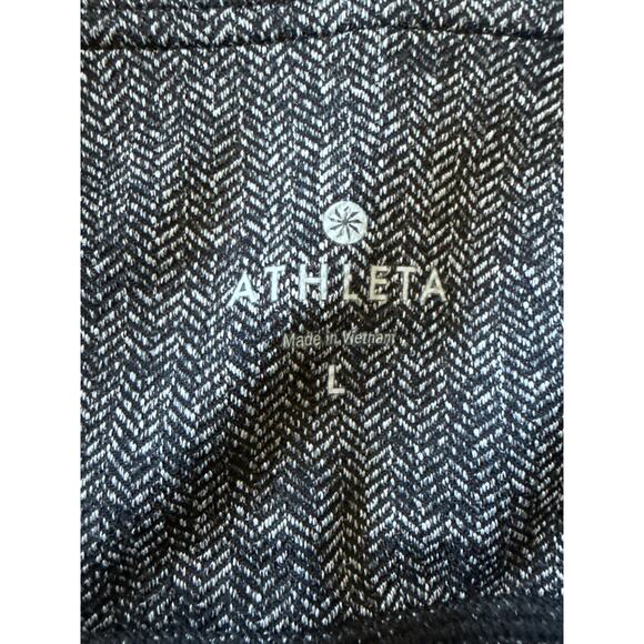 Athleta Herringbone Luxe Metro Drifter Leggings Womens Large - Picture 8 of 11